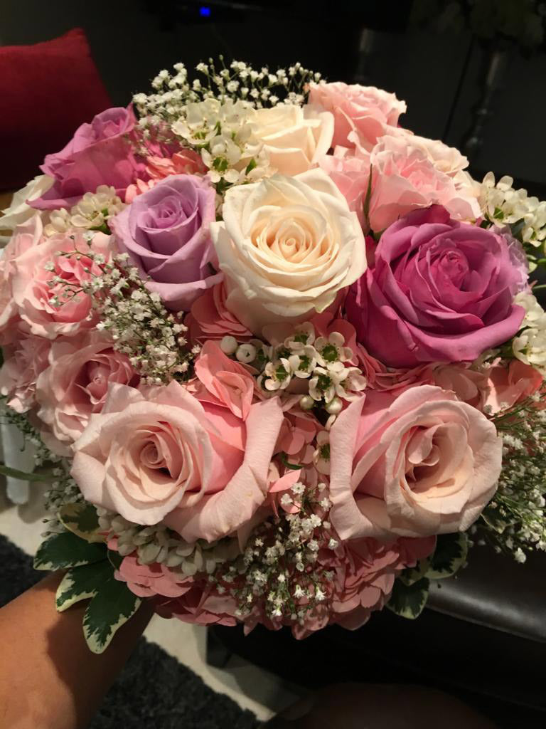 HAND TIED BRIDAL BOUQUETS-GB0212