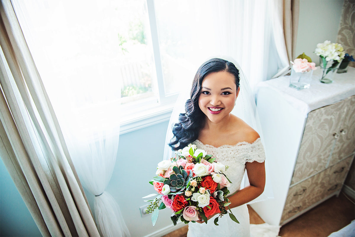 HAND TIED BRIDAL BOUQUETS-GB0203