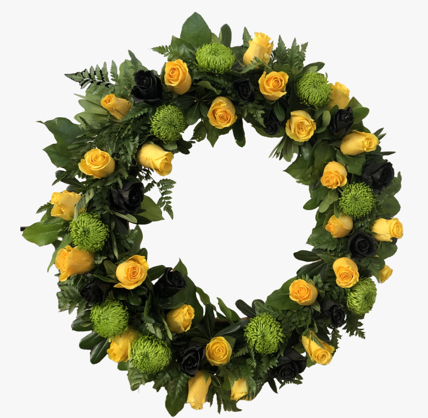 24" Round wreath-GB0146